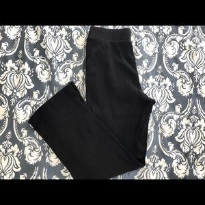 Uniqlo | Ribbed Black Pants